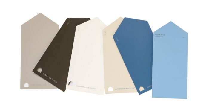 Paint swatches from the HGTV Home By Sherwin Williams Color Collections - No Accent Colors