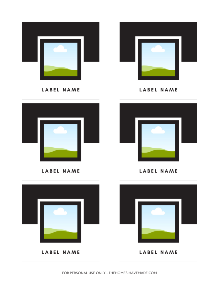 How to Make Your Own Printable Toy Bin Labels (With Template!) - The ...