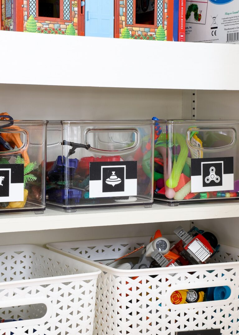 How to Make Your Own Printable Toy Bin Labels (With Template!) - The ...