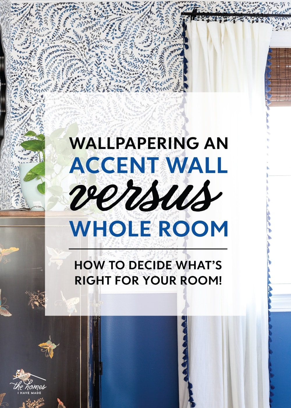 Wallpapering a Whole Room Versus an Accent Wall What I Learned The