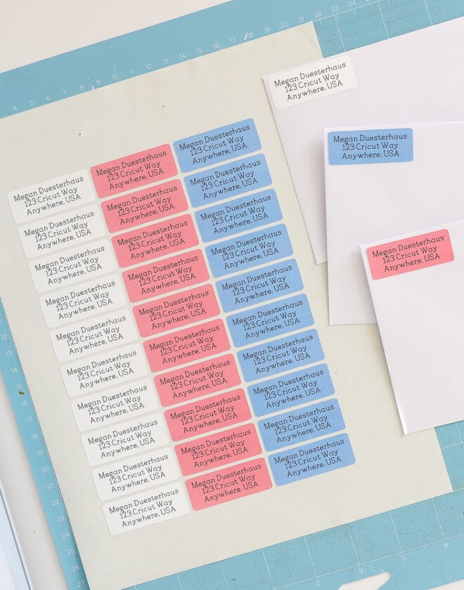 How to Address Envelopes with Cricut Joy The Homes I Have Made