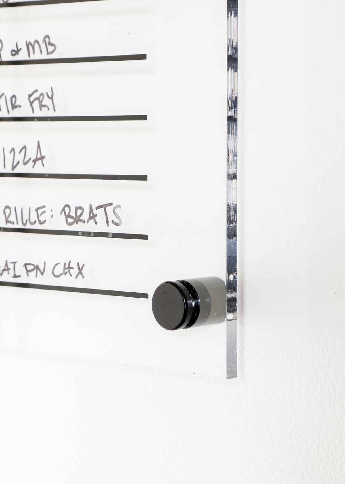 Easy DIY Acrylic Wall Calendar with a Cricut The Homes I Have Made