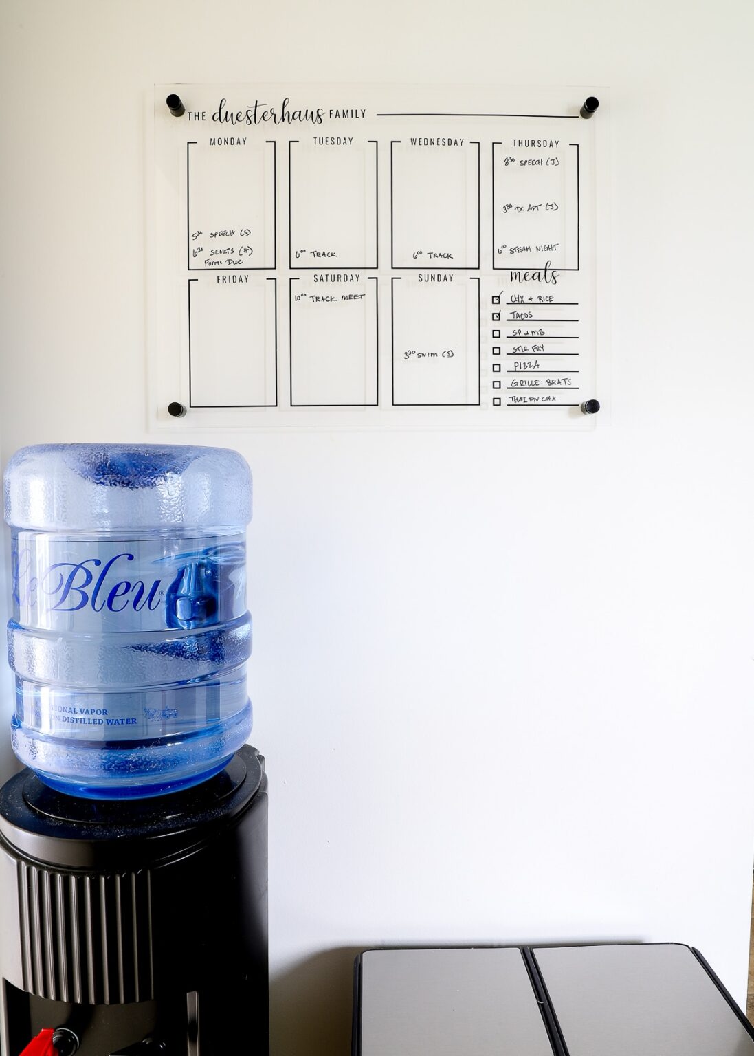 Easy DIY Acrylic Wall Calendar with a Cricut The Homes I Have Made