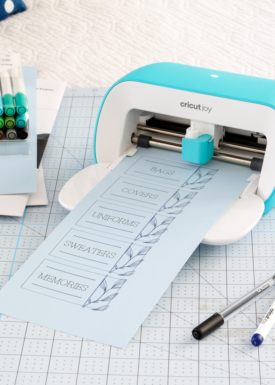 How to Use the Cricut Joy App to Make Labels...FAST! The Homes I Have