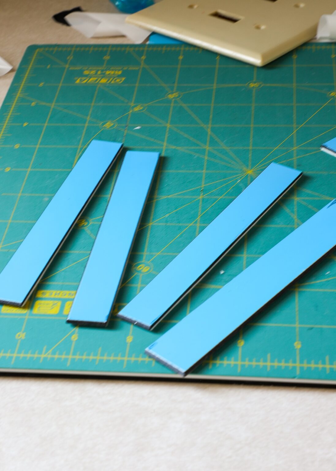 How to Install a Peel & Stick Tile Backsplash In a Rental (Without