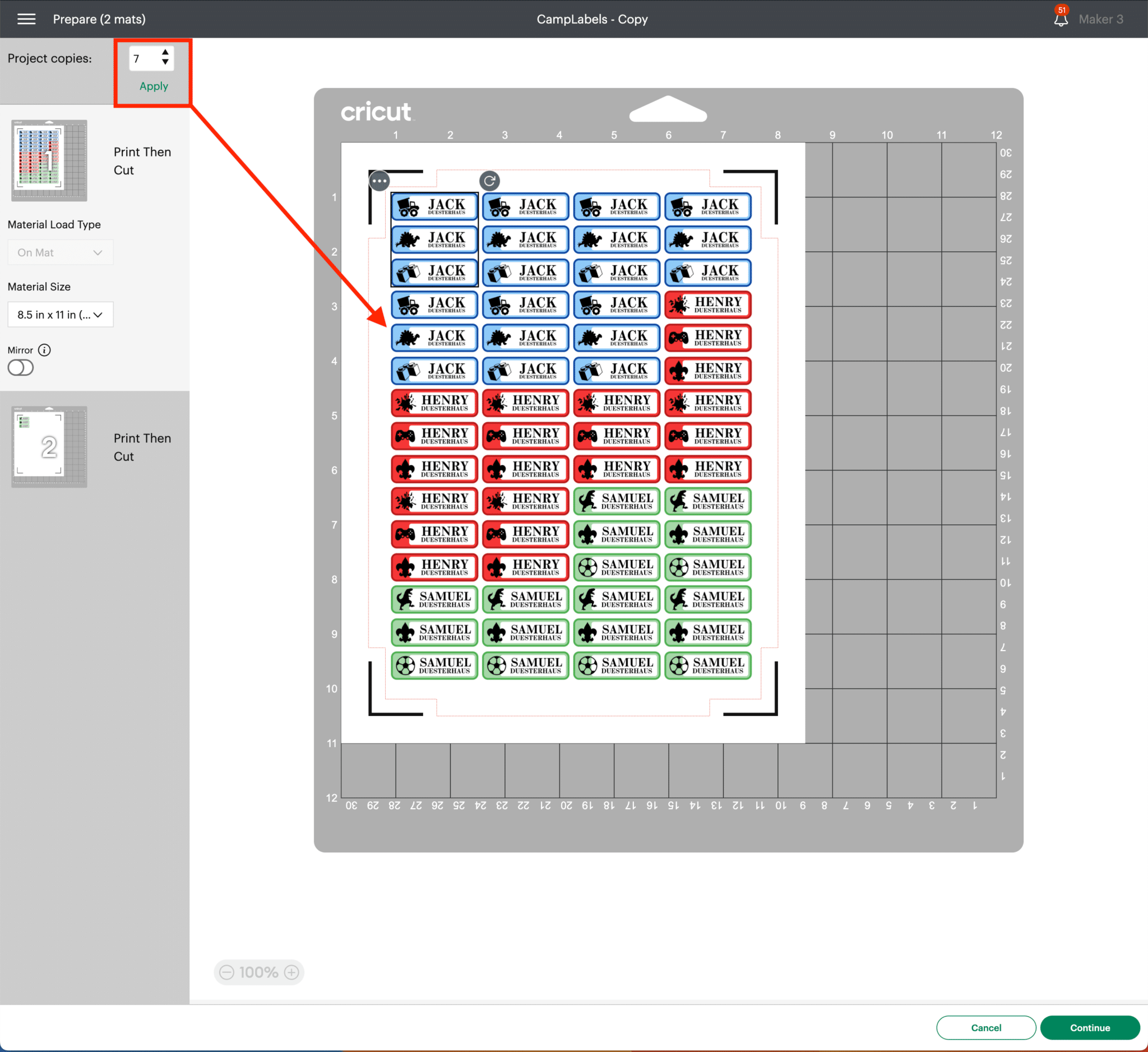 How to Make Your Own Iron On Labels for Clothes With a Cricut The