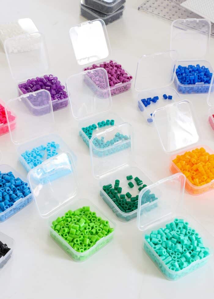 7 Perler Beads and Storage ideas