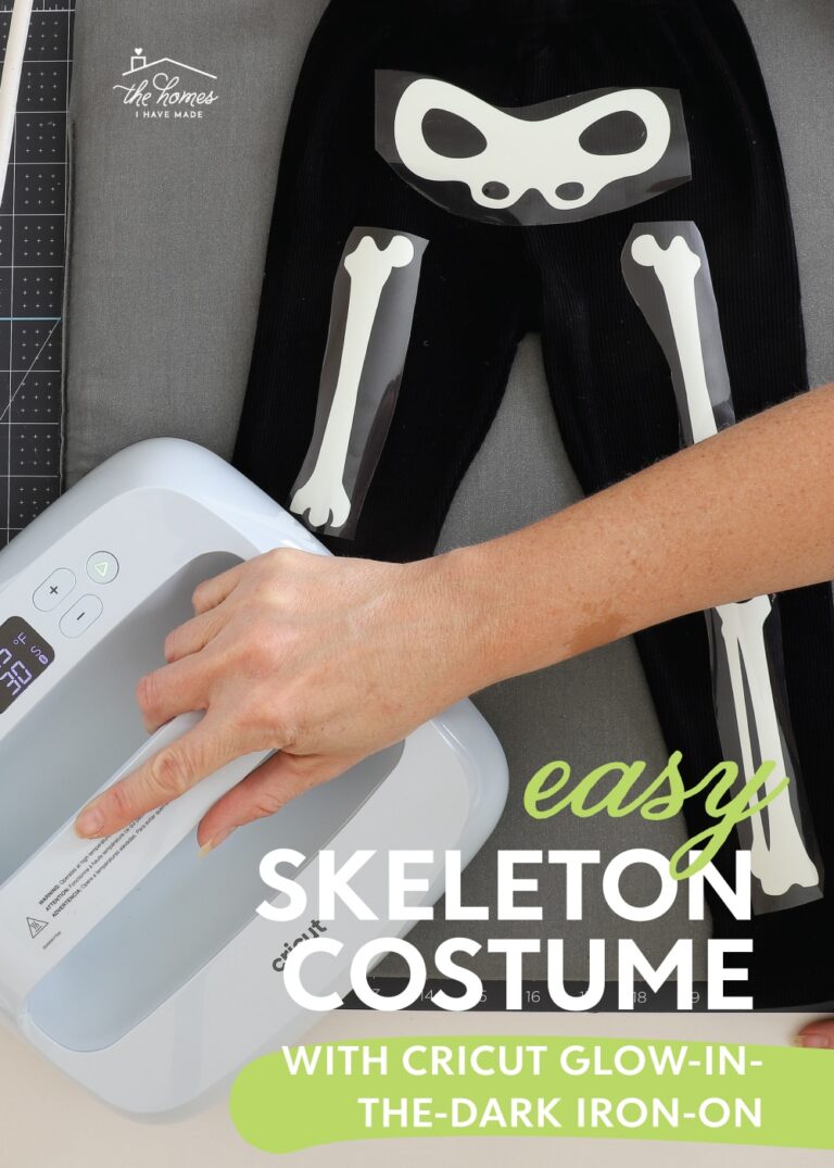 Easy DIY Skeleton Costume (That Glows In the Dark Too!) - The Homes I ...