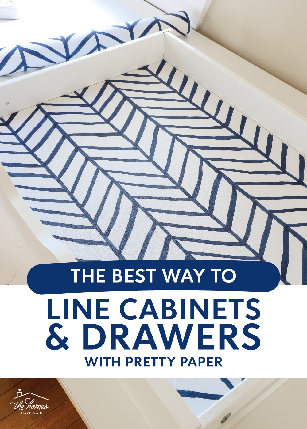 The Best Way to Line Drawers & Shelves with Pretty Paper The Homes I