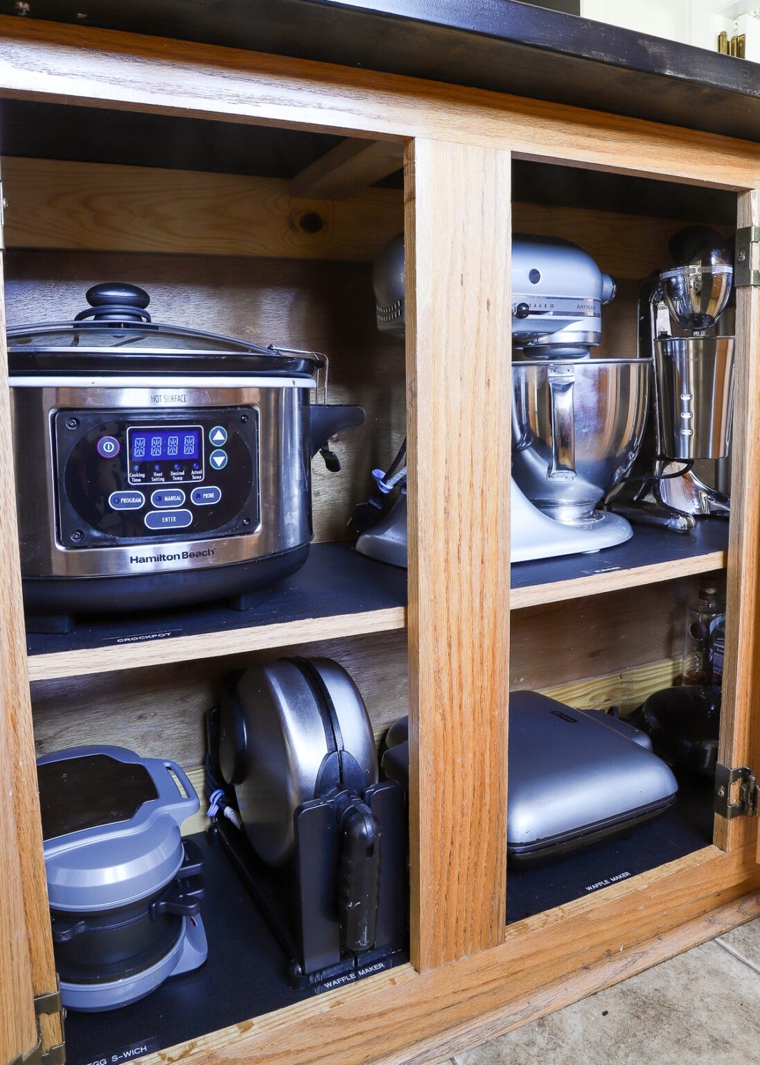 How to Store Small Appliances Inside Kitchen The Homes I