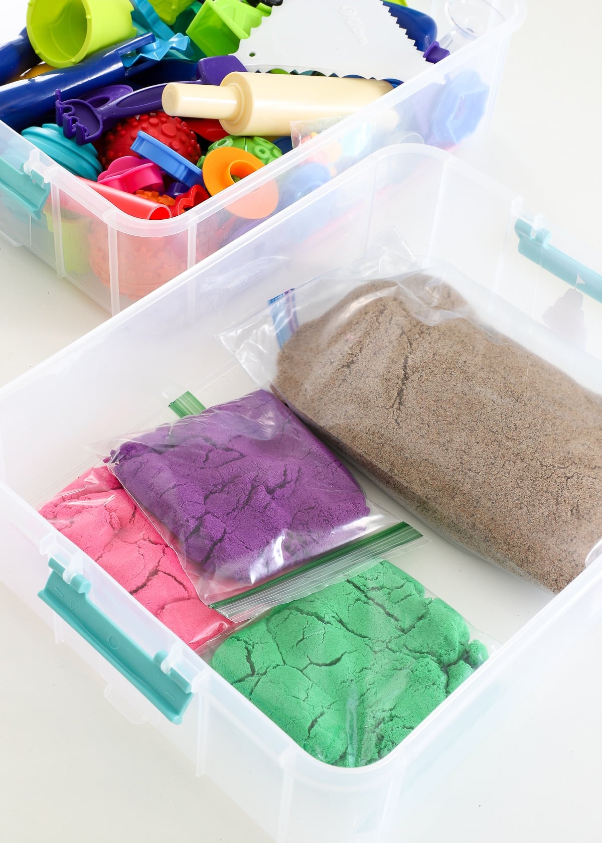 An Easy (& Clever!) Way to Store Sand The Homes I Have Made