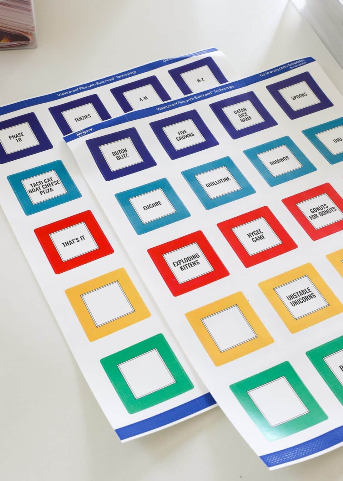 Practical Playing Card Storage (That Looks Great Too!) - The Homes I ...